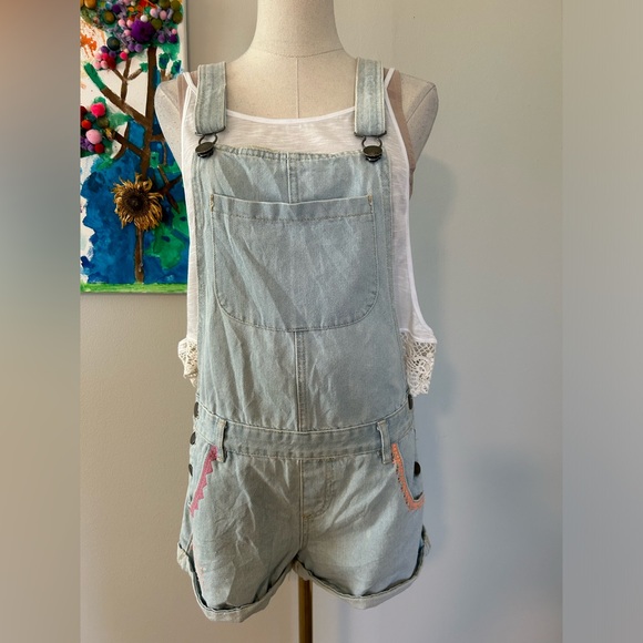 Classic Shortall Overall Shorts - Picture 1 of 11